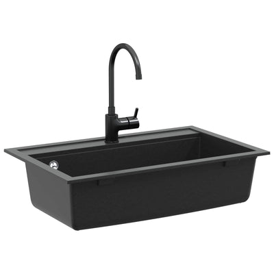 Lavello Vidaxx nero 795 x 505 mm granito