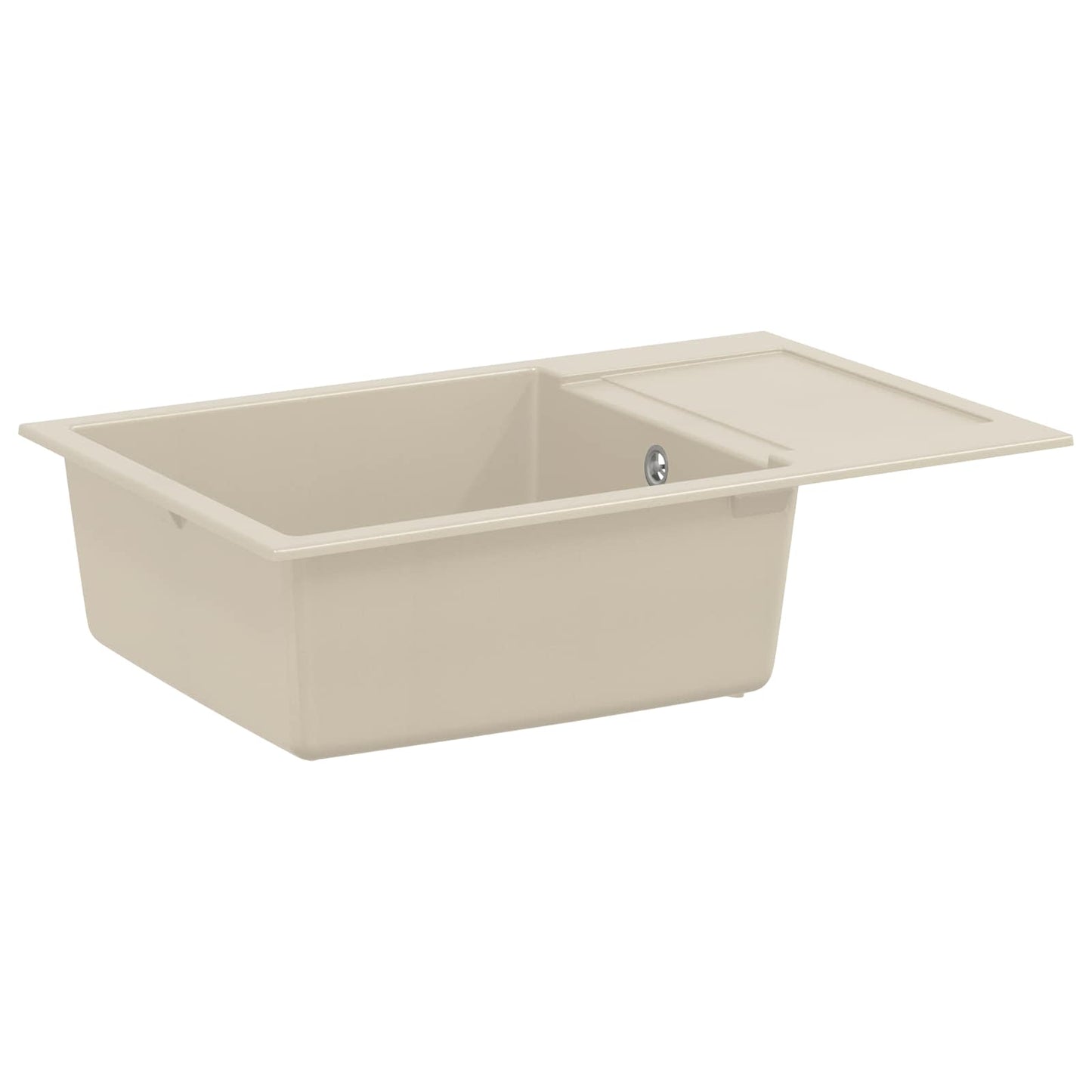 Lavabo vidaxx beige 780 x 500 mm 80% cuarzo y 20% resina