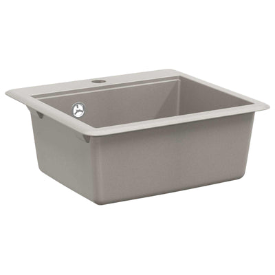 Fregadero vidaxx gris granito 470 x 440 mm