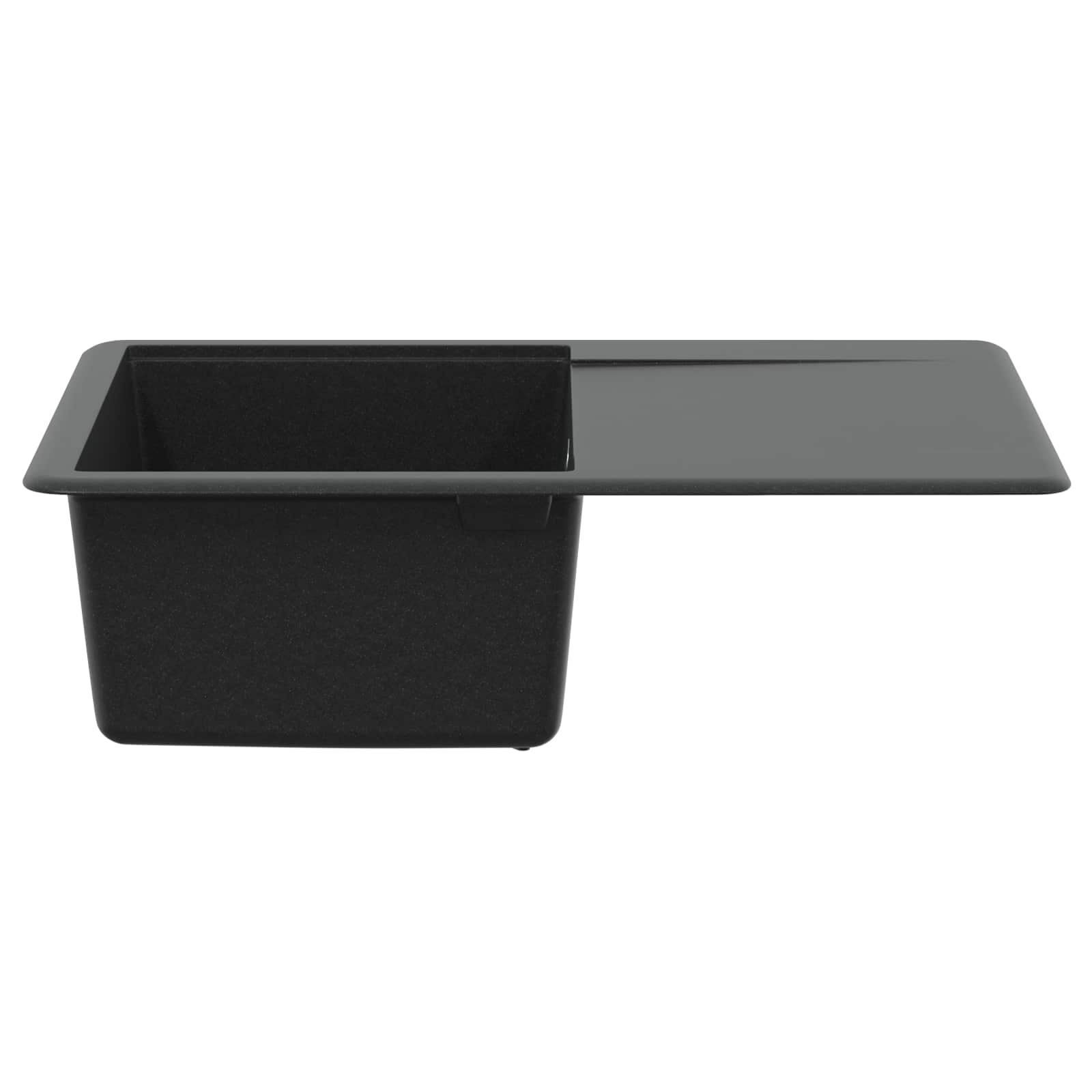 Lavello Vidaxx nero 670 x 460 mm granito