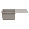 Lavabo Vidaxx grigio 670 x 460 mm 80% quarzo e 20% resina