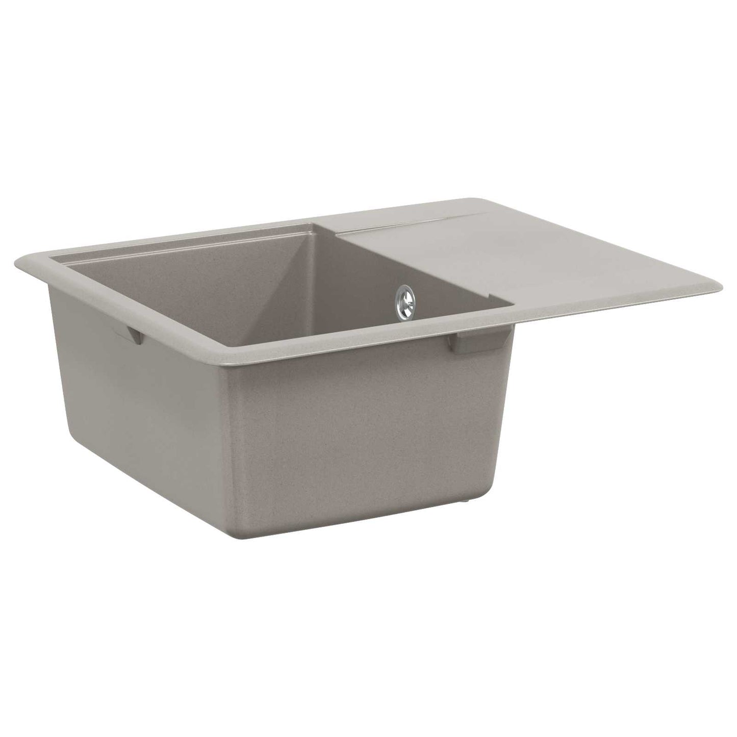 Fregadero vidaxx gris 560 x 460 mm 80% cuarzo y 20% resina