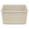 Lavabo Vidaxx beige 370 x 460 mm 80% quarzo e 20% resina