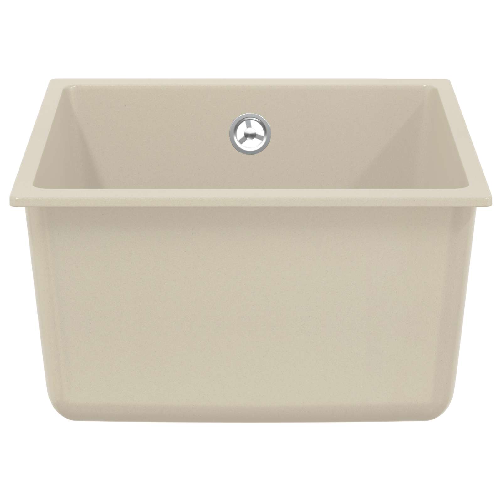 Lavabo Vidaxx beige 370 x 460 mm 80% quarzo e 20% resina