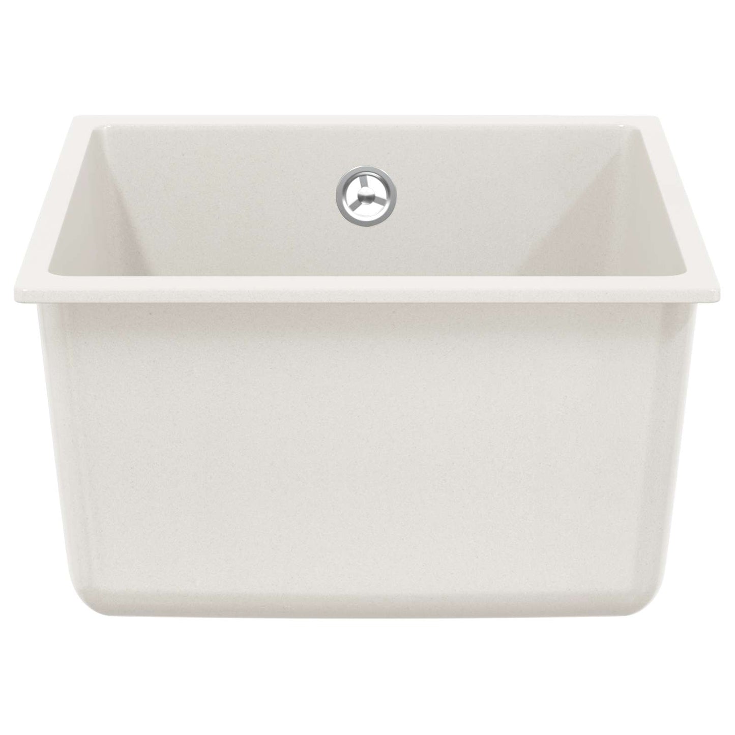 Fregadero vidaxx blanco 370 x 460 mm 80% cuarzo y 20% resina