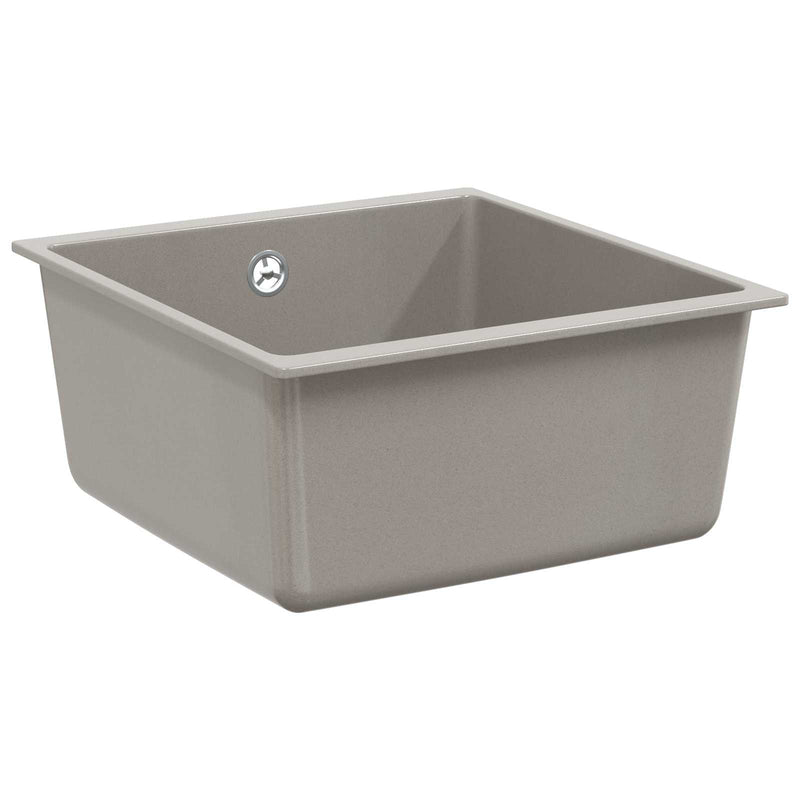 Lavello Vidaxx grigio 430 x 460 mm 80% quarzo e 20% resina
