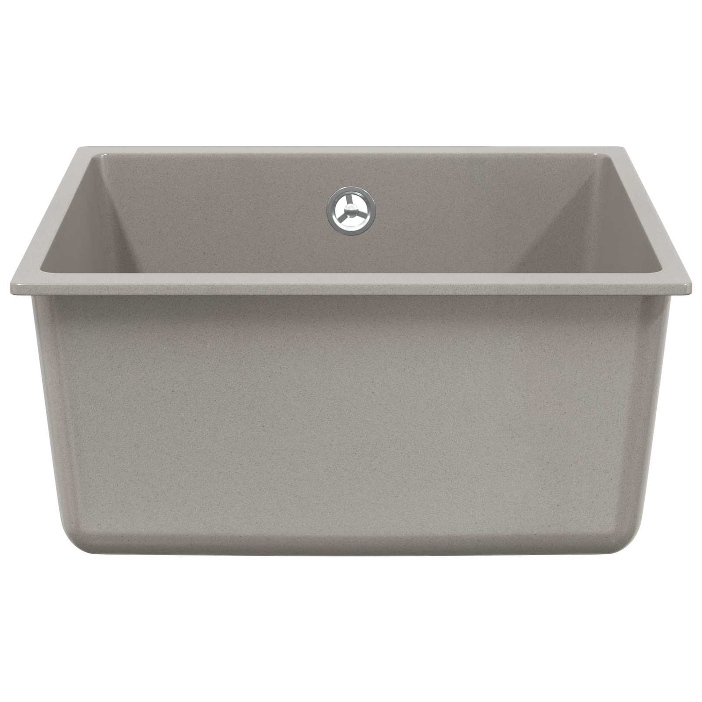 Fregadero vidaxx gris 430 x 460 mm 80% cuarzo y 20% resina