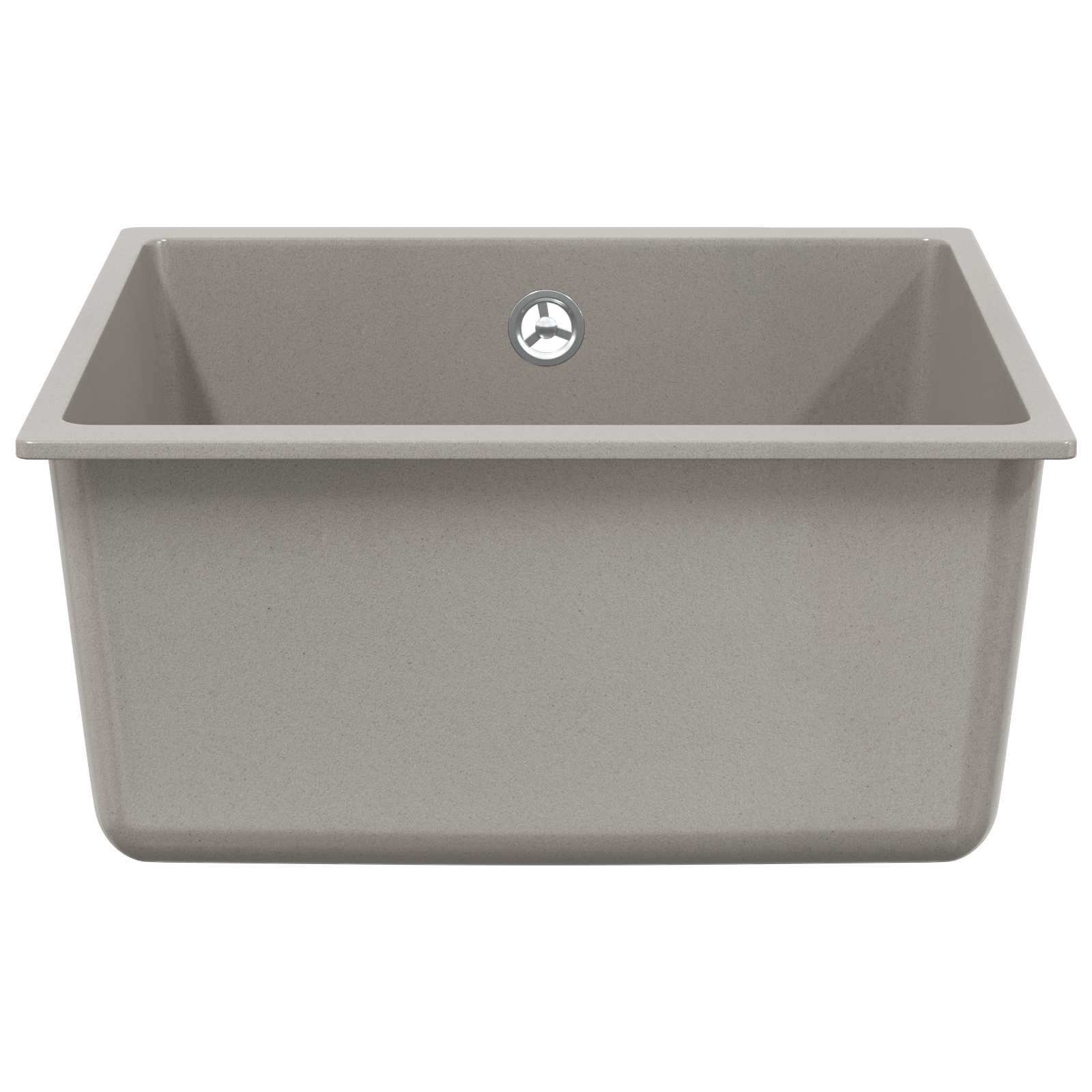 Lavello Vidaxx grigio 430 x 460 mm 80% quarzo e 20% resina