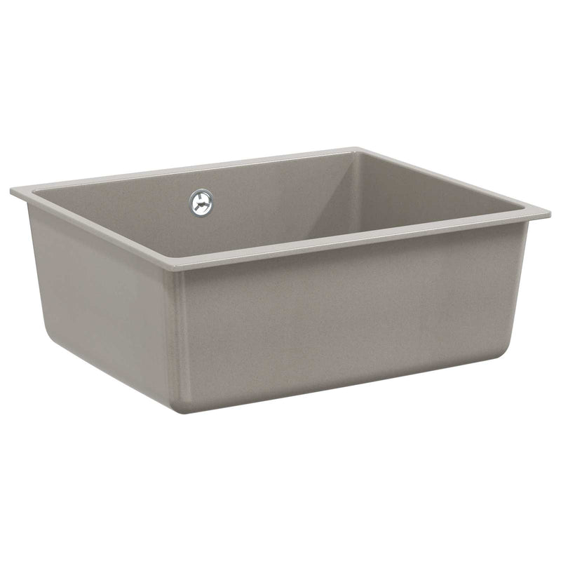 Lavello Vidaxx grigio 530 x 460 mm 80% quarzo e 20% resina