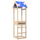 Vidaxx torre de juegos marrón 52,5 x 46,5 x 195 cm madera maciza de pino