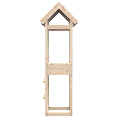 Torre da gioco Vidaxx marrone 52,5 x 46,5 x 195 cm in legno di pino massiccio