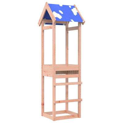 Torre da gioco Vidaxl marrone 52,5 x 46,5 x 195 cm in legno massello Douglas