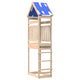 Vidaxx torre de juegos marrón 52,5 x 85 x 265 cm madera maciza de pino