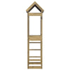 Torre da gioco Vidaxl marrone 52,5 x 85 x 239 cm in legno massiccio impregnato