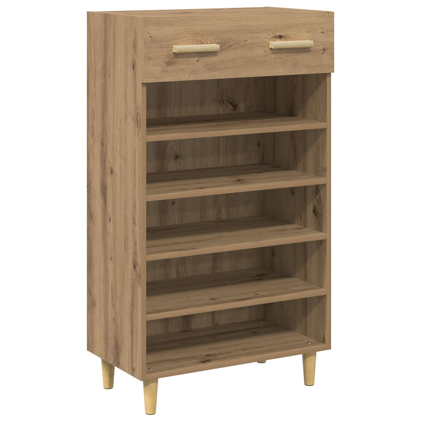 Vidaxx zapatero roble tradicional 60 x 35 x 105 cm madera contrachapada