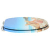 Vidaxl zachte sluit toiletbril zee schelp 44 x 38 cm mdf-plaat