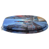 Vidaxx asiento de inodoro con cierre suave tablero MDF multicolor 44 x 38 cm