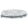 Vidaxx asiento de inodoro con cierre suave tablero MDF gris 44 x 38 cm
