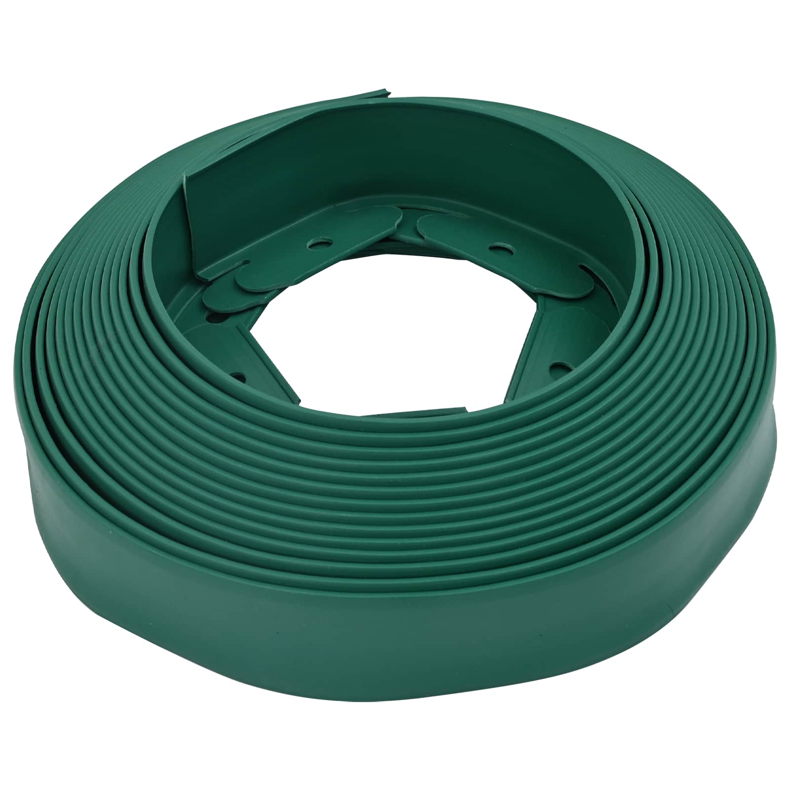 Vidaxl bordes de césped verde 5000 x 4 x 5 cm plástico