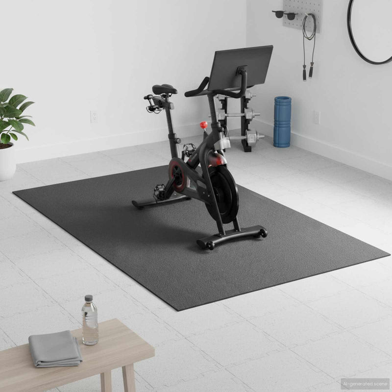 Vidaxx estera de protección deportiva negro 183 x 122 x 0,6 cm PVC