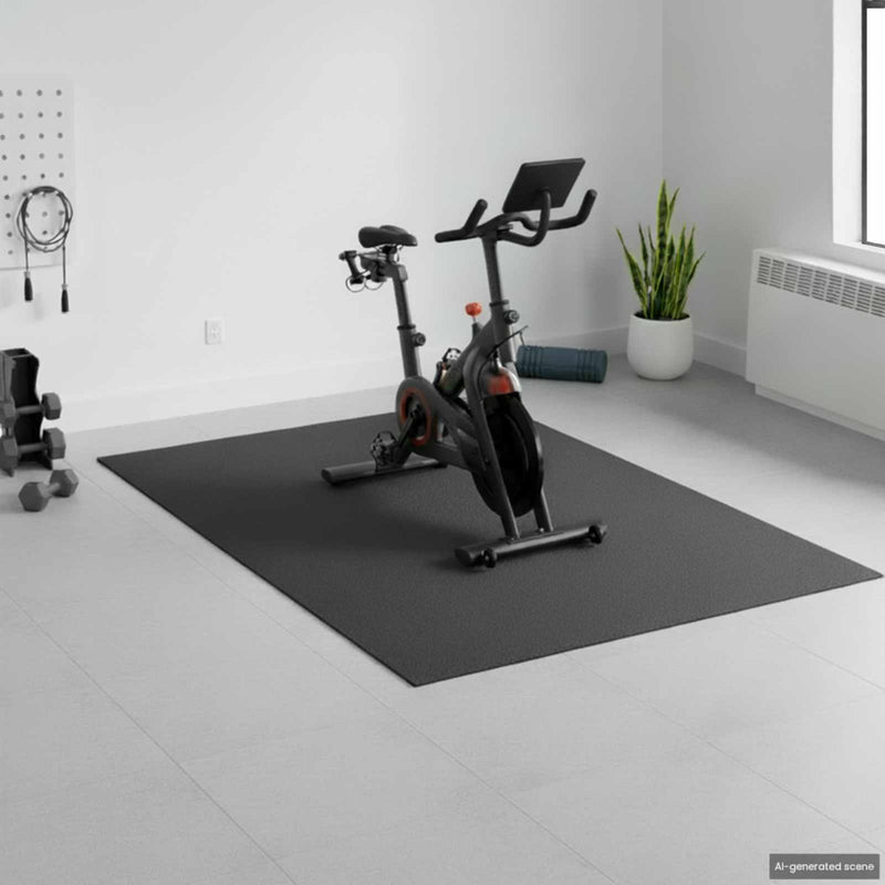 Vidaxx estera de protección deportiva negro 213 x 152 x 0,6 cm PVC