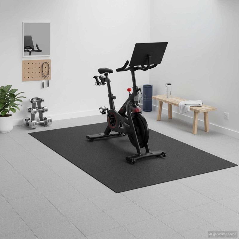 Vidaxx estera de protección deportiva negro 243 x 152 x 0,6 cm PVC