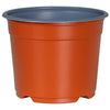 Vidaxl bloempot 100 pcs terracotta ø 15 x 12.5 cm kunststof