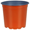 Vidaxl bloempot 100 pcs terracotta ø 15 x 13 cm kunststof