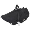 Vidaxl hondenjas met harnas zwart 3xl fleece en polyester