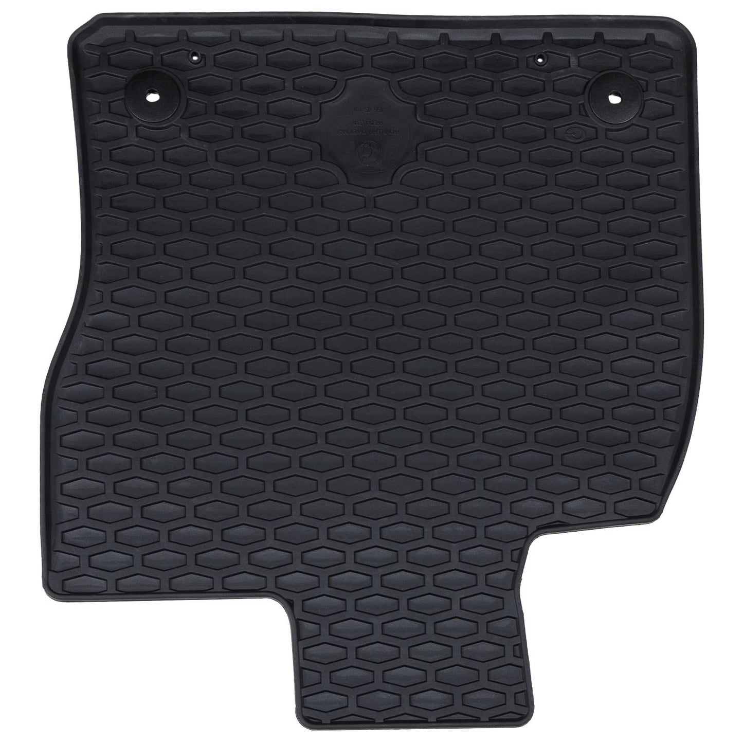Tappetini per auto Vidaxl 4 pezzi neri VW T-ROC TPE