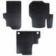 Tappetini per auto VidaXL 3 pezzi neri VW Crafter, TGE TPE