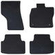 Tappetini auto Vidaxl 4 pezzi nero sedile Leon TPE