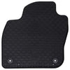 Vidaxl autobodemmat 4 pcs zwart vw t-cross tpe
