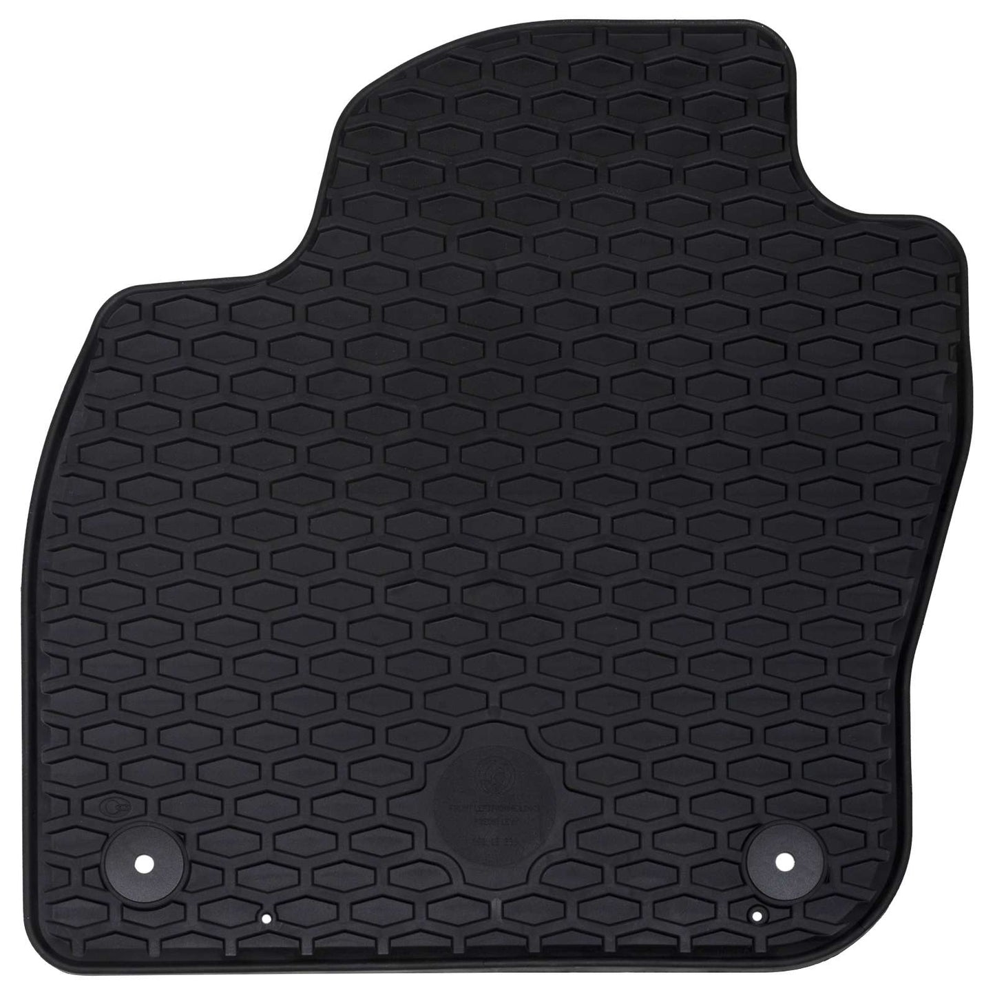 Tappetini per auto VidaXL 4 pezzi neri VW T-Cross TPE