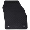 Vidaxl autobodemmat 4 pcs zwart vw t-cross tpe