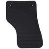 Tappetini per auto VidaXL 4 pezzi in TPE nero