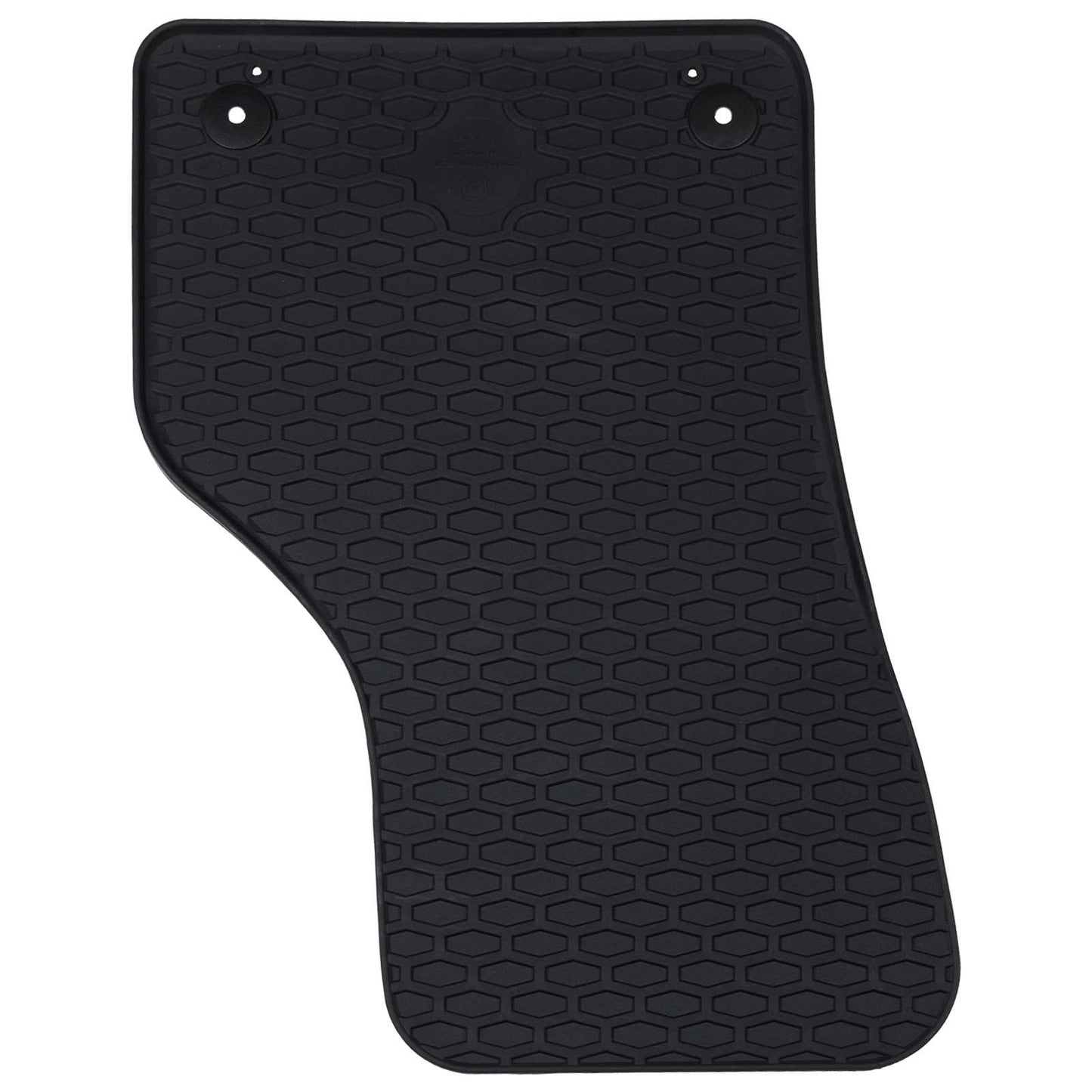 Tappetini per auto VidaXL 4 pezzi in TPE nero