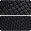 Alfombrilla de coche VidaXL goma negra
