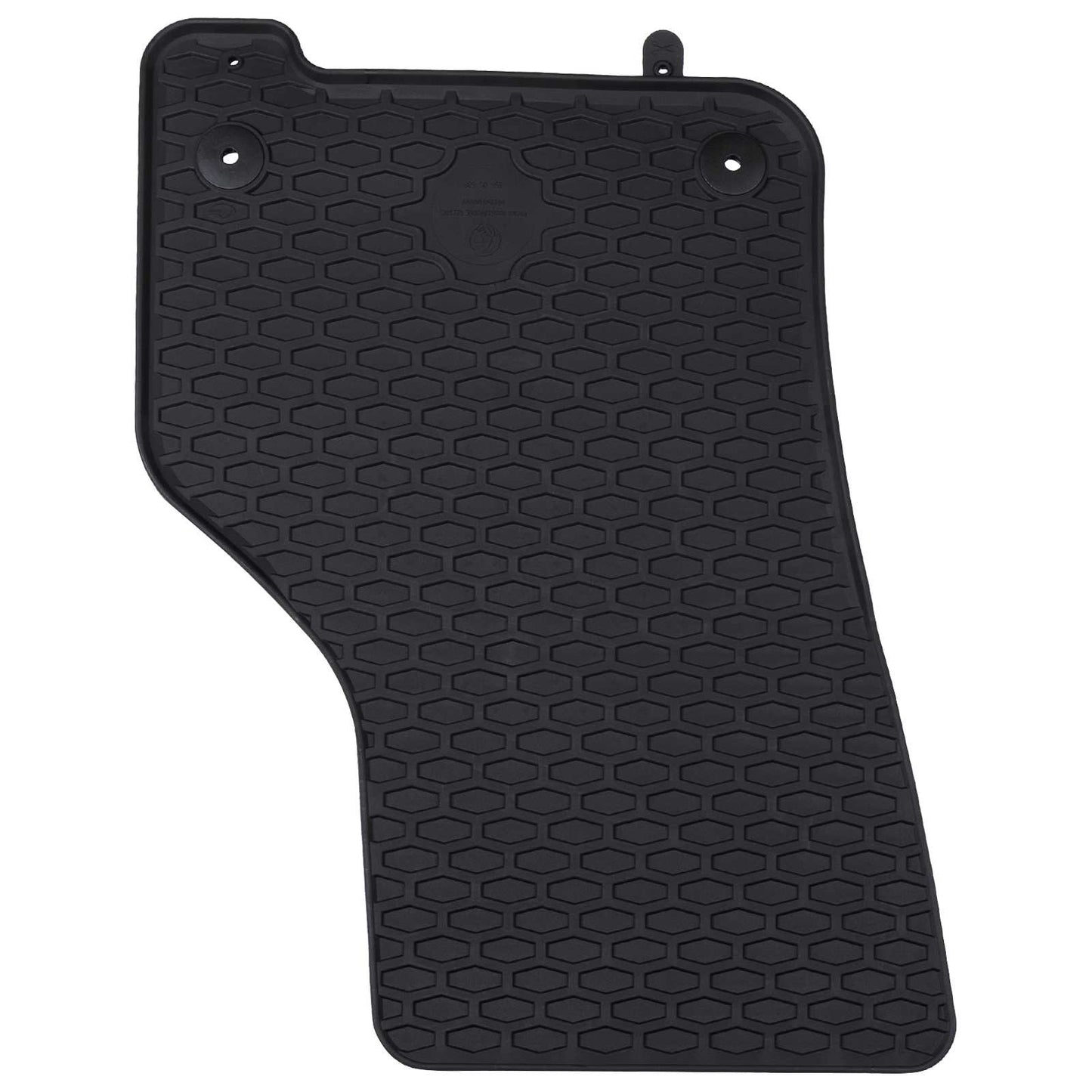 VidaXL alfombrillas para coche 4 uds negro VW Golf VIII MHEV goma