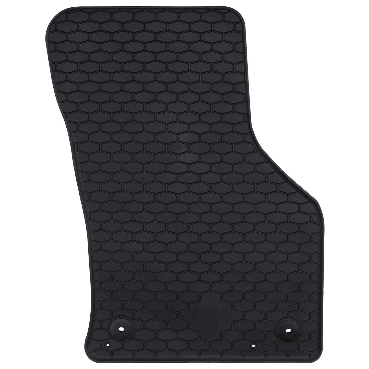 Alfombrillas de coche Vidaxl 4 piezas negro škoda superb iii iv goma