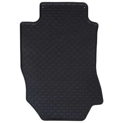 Vidaxl autobodemmat 4 pcs zwart rubber