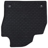 Vidaxl autobodemmat 4 pcs zwart vw polo , taigo rubber