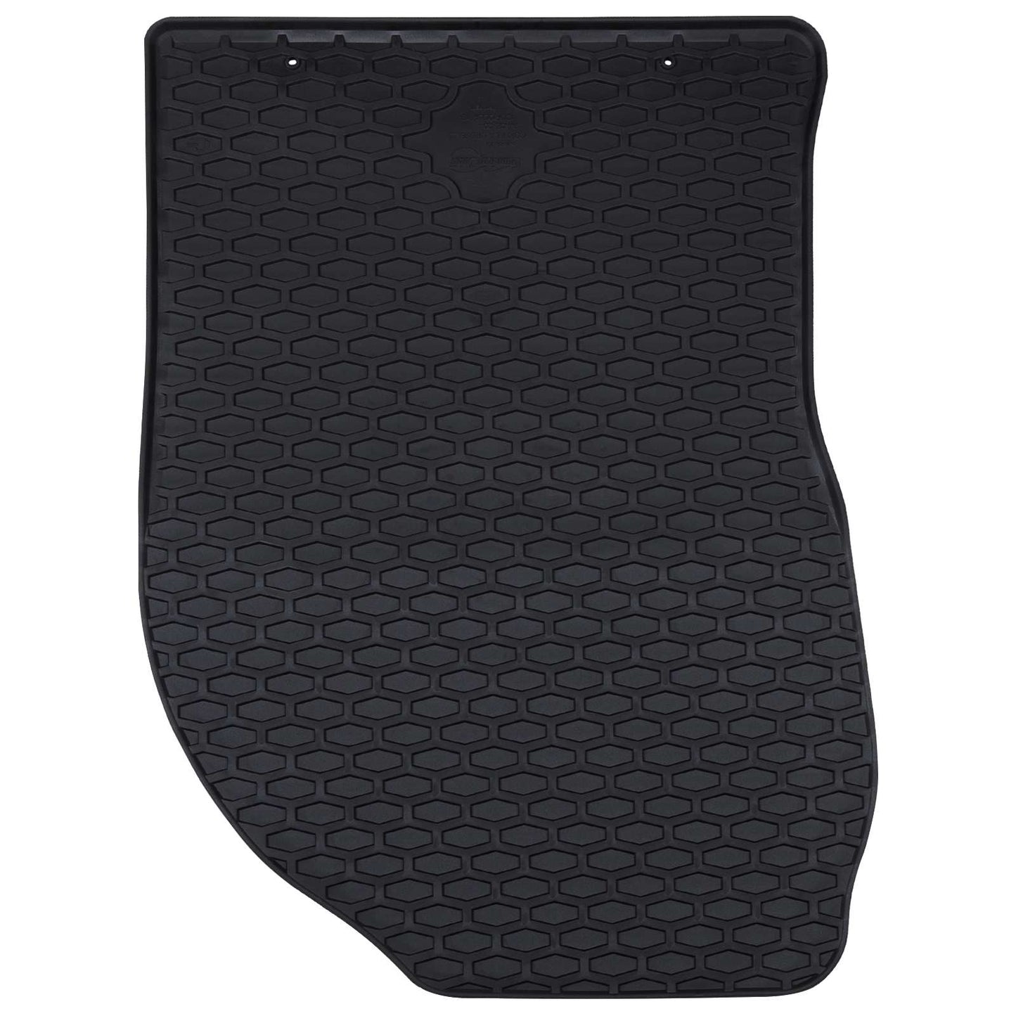 Vidaxl autobodemmat 4 pcs zwart rubber