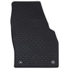 Vidaxl autobodemmat 4 pcs zwart kamiq , scala rubber