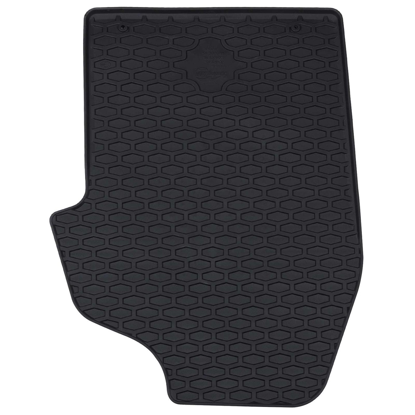 Alfombrillas para coche VidaXL 3 uds TPE negro