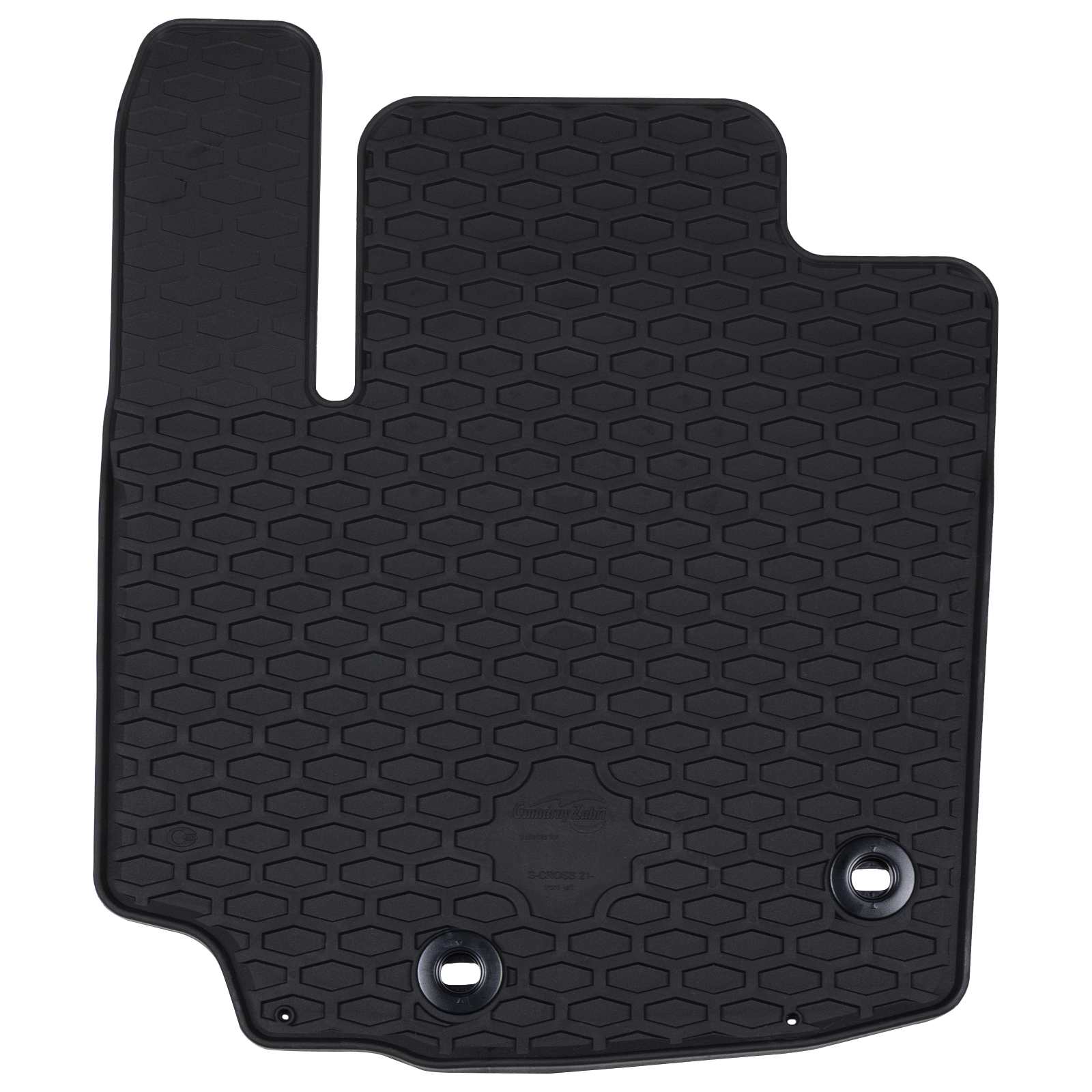 Tappetini per auto VidaXL 4 pezzi neri adatti per Suzuki S-Cross TPE