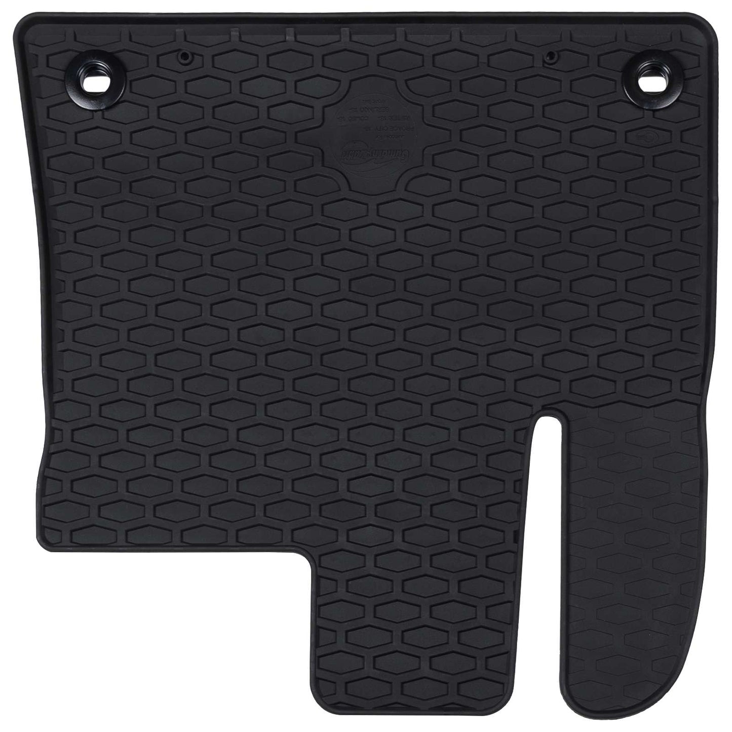 Tappetini per auto VidaXL 4 pezzi in TPE nero