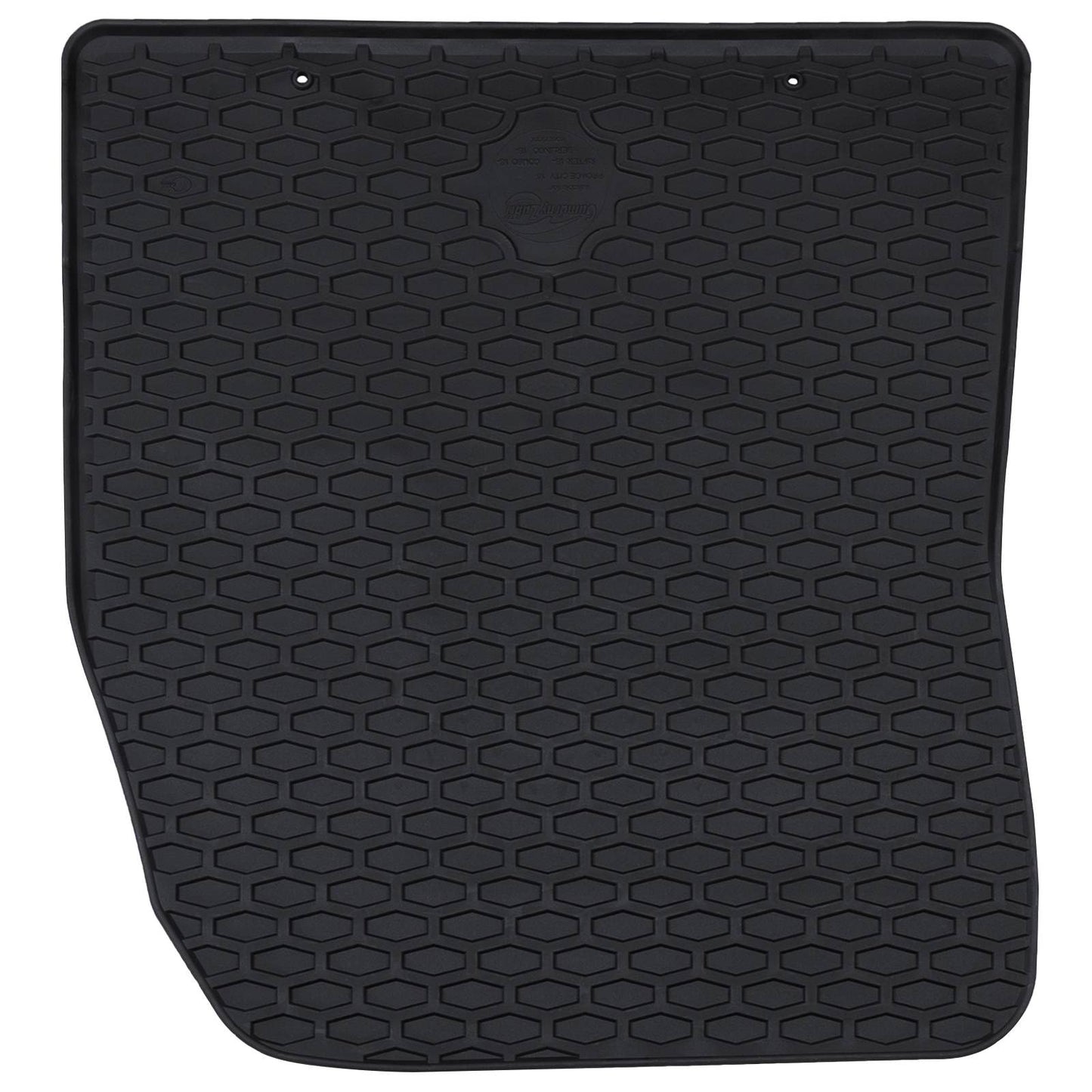 Tappetini per auto VidaXL 4 pezzi in TPE nero
