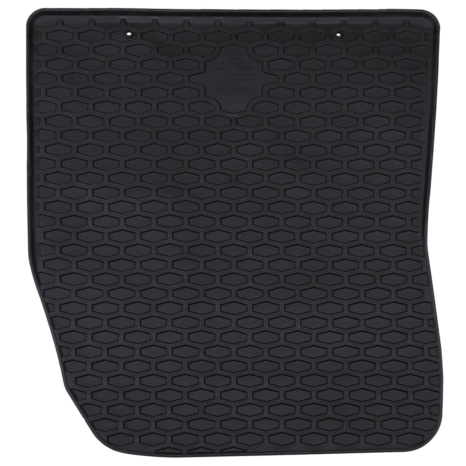 Tappetini per auto VidaXL 4 pezzi in TPE nero