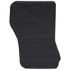 Tappetini per auto VidaXL 4 pezzi in TPE nero